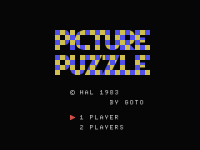 Picture Puzzle JP MSX JP box art